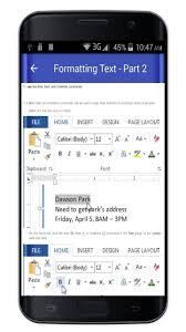 Ms Word For Android Apk Download