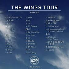 Bts Wings Tour Setlist Anaheim Myvacationplan Org