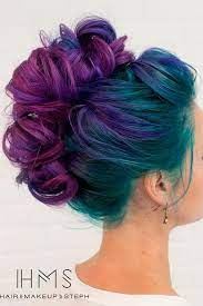 60 fabulous purple and blue hair styles lovehairstyles com blue fabulous hair lovehai haarfarben haarfarben ideen blaue haare