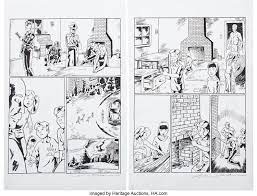 Free printable coloring pages for kids! Michael Dubisch The Boxcar Children The Yellow House Mystery Page Lot 14827 Heritage Auctions