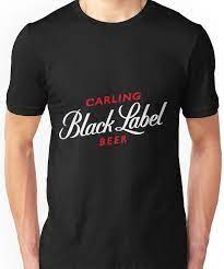Short, baseball or long sleeve; Carling Black Label Beer Essential T Shirt By Keyraga Carling Black Label Beer Label Black Label