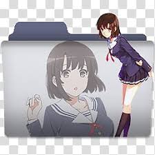 🔘daily anime content 🔘dm for promo 🔘dm if you want your work removed 🔘dont report just block 🔘backup @time.for.anime.girls2 🔘enjoy🖤💜🖤. Anime Girls Folder Icon Spring V Katou Megumi Transparent Background Png Clipart Hiclipart