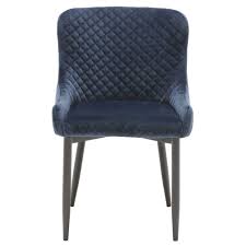 Rivington Dining Armchair Blue Velvet Barker Stonehouse Dining Arm Chair Gray Dining Chairs Chair