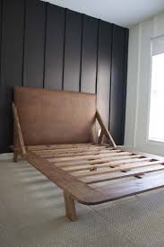 How To Build A Beautiful Diy Bed Frame Wood Headboard Easily Free Diy Bed Plan Variations O Platform Bed Designs Modern Bed Frame Modern Bedroom Furniture