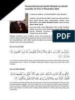 Ikhtiar untuk mengobati penyakit yang diderita setelah sebelumnya memasrahkan semuanya hanya kepada_nya. Ayat Syifa Ayat Penyembuh Segala Penyakit Kecuali Penuaan