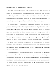 Websites, listings, map, phone, address of government organisations, agencies & privatised bodies in malaysia. Pad102 Uitm Assignment Government Agencies