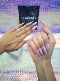 Epingle Sur Lilaxnails Presson Nails Ongles A Coller