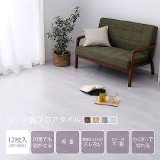 Calacatta white gloss floor tiles have an attractive marble effect finish. Wood Floor Tile Peel Off White 12 Pcs Set Import Japanese Products At Wholesale Prices Super Delivery