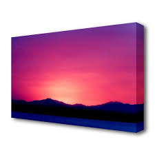 How to paint a sunset in acrylic or oils, an easy to follow short tutorial video with down to earth instructions. Pink Sunset Skies Landscape Photographic Print On Canvas East Urban Home Size 101 6 Cm H X 142 2 Cm W Sunset Painting Sky Painting Diy Canvas Art Painting