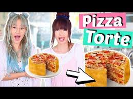 Wir Backen Eine Pizza Torte Einfach Irre Rezept Diy Viktoriasarina Youtube Pizzatorte Kochrezepte Victoria Und Sarina