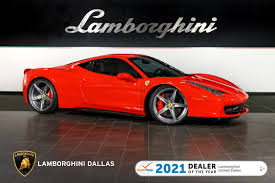We did not find results for: Used 2011 Ferrari 458 Italia For Sale Richardson Tx Stock L1367 Vin Zff67nfa5b0176257