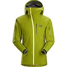 Arcteryx M Sidewinder Jacket Olive Amber Fast And Cheap