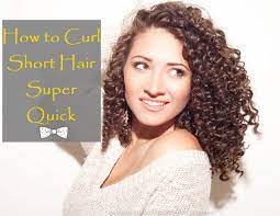 Here are a few tips that you can try out to get. How To Curl Short Hair Super Quick