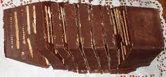 Kalter hund, auch lukullus, kalte pracht, kekstorte, kalte torte, kalte schnauze, schwarzer peter, kalter igel, wandsbecker speck oder kellerkuchen ist eine süßspeise. Kalte Schnauze Kalter Hund Rezept Mit Bild