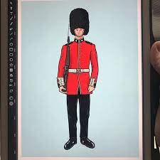 A Finalised Illustration The Coldstream Guards Not Grenadier Guards Whom Have A Different Uniform And Will Be C Coldstream Guards Grenadier Guards Illustration