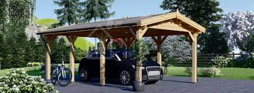 Carports can protect more than cars. Single Wooden Carport Classic 3m X 6m 10x20 Ft