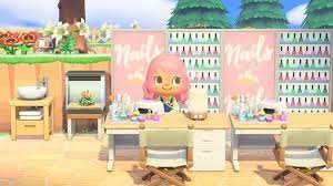 Nail Salon In Acnh Animal Crossing 3ds Animal Crossing Game Animal Crossing