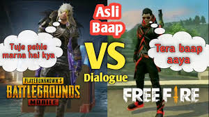Free fire is the ultimate survival shooter game available on mobile. Pubg Vs Free Fire Best Dialogue And Shayari Tik Tok Free Fire Tik Tok Pubg Tik Tok Youtube