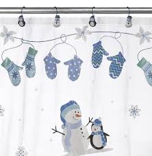 Penguin Bath Accessories Details About Snowman Penguin Christmas Vinyl Shower Curtain Amp H Vinyl Shower Curtains Christmas Shower Curtains Christmas Vinyl