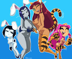 Rule34 - If it exists, there is porn of it  inkershike, raven, starfire   5614591