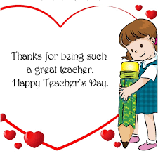 It is a day to celebrate and thank teachers. Byrybyahuj0mcm