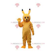 Over the years, pikachu has become so popular that it serves as the pokémon franchise mascot. Pokemon Pikachu Maskottchen Nintendos Kleine Schnitt L 175 180 Cm