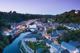 Dinan Port De Dinan Et La Rance Au Crepuscule Reizen Naar Parijs Steden Reizen