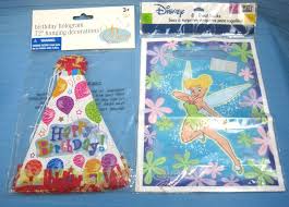 Disney Tinker Bell Party Loot Bags Happy Birthday Party Hats 72 Decoration Greenbrierdisney Bi Happy Birthday Parties Tinkerbell Party Birthday Party Hats