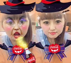 コーラと自撮りするとオバケが写真にイタズラ？！ハロウィンキャンペーン開催中！
