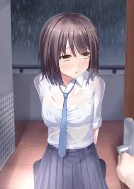 傘忘れちゃって…？ 下着とかＢ地区とかまん…とか見えそーな濡れ透け少女画像♪ – M４えくそだす！