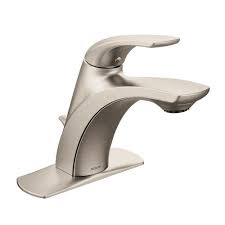 Not sure what faucet to choose? Moen Zarina One Handle Spot Resist Brushed Nickel Bathroom Faucet At Menards