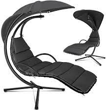 Ebay hängeliege mit gestell schwebeliege schwingliege sonnenliege relax garten liege ist gebraucht. Tillvex Hangeliege Anthrazit Mit Gestell Kaufland De