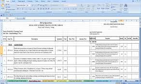 C5104 law firm invoice template 4. Bill Of Quantities Template Excel Facebook This Document Also Contains The Quantity Types And Destination Of The