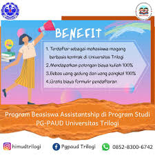 Kami juga ucapkan banyak terima kasih kepada semua anggota redaksi yang telah bekerja keras dalam pembuatan buletin dan. Ada Kabar Pendidikan Guru Paud Universitas Trilogi Facebook