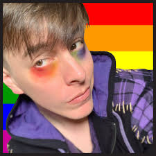 Kin Blog For Kin! — Virgil Sanders Icons with the rainbow eyeshadow...