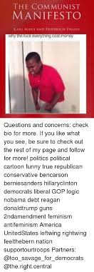 The Communist Manifesto Karl Marx And Friedrich Engels Why The Fuck Everything Cost Money Questions And Concerns Check Bio For More If You Like What You See Be Sure To Check Out