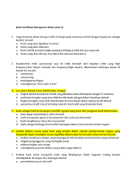 Check spelling or type a new query. Contoh Soal Manajemen Risiko Investasi