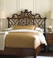 Love This Gorgeous Headboard Would Like To See It With Subtle Chinoiserie Wallpaper And Some Silk Bedding Traditional Bed Designs Bed Design Bedroom Design