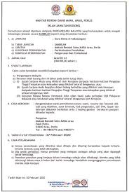 Sekiranya diperlukan, pemohon yang belum mendaftar akaun hendaklah mendaftar akaun terlebih. Jawatan Kosong Mrsm Guru Sambilan Dg41