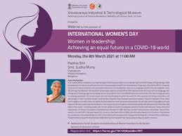 In india, the ad claims, 76 per cent of women feel the pressure to say yes to marriage, even when they don't want to. Webinar On The Occasion Of International Women S Day On The Topic Women In Leadership Achieving An Equal Future In A Covid 19 World Visvesvaraya Industrial Technological Museum