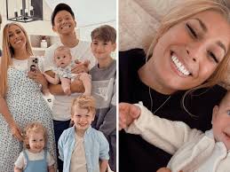 How many children does Stacey Solomon have and how old are they?