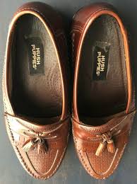 Hush Puppies Mens Casual Dress Shoes Brown Leather Tassel Loafer Us 8 5 W Hushpuppies Loa Hush Puppies Mens Shoes Mens Casual Dress Shoes Shoes Black Leather