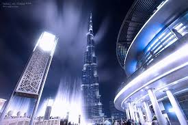صورة مميزة لبرج خليفة في الامارات للمصور طارق أحمد التركي حائط صور تصوير معماري Dubai Sci Sci Fi Spaceship