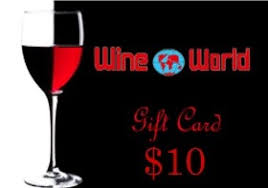 Shop our silver gift designed gift card from vanilla gift. Wine World Gift Card 10 Wine World