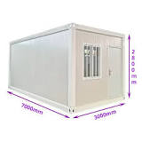 Casa Modular Container Desmontável 3m * 7m * 2,8m com Toldo ...