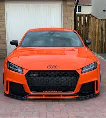 Love This Orange Tt Rs Build Get 10 Off Audi Tuning Parts By Bk Motorsport With Code Audilover And Support This Page B Audi Tt Rs Audi Tt Audi Rs