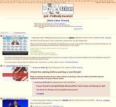 4chan Politically Incorrect thread screenshot | Download Scientific Diagram