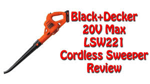 Operates on a 20v max 1.5 ampere hour lithium ion battery that holds its charge for up to 18 months. Black Decker Lsw221 20v Max Lithium Cordless Sweeper 2018 Review Youtube
