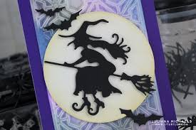 Halloween Witch Card | Spellbinders - 17turtles Juliana Michaels