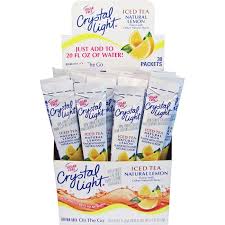 Crystal Light Kraft Sugar Free Otg Mix Sticks 0 04 Oz 30 Box Krf00757 Sodas Juice Drink